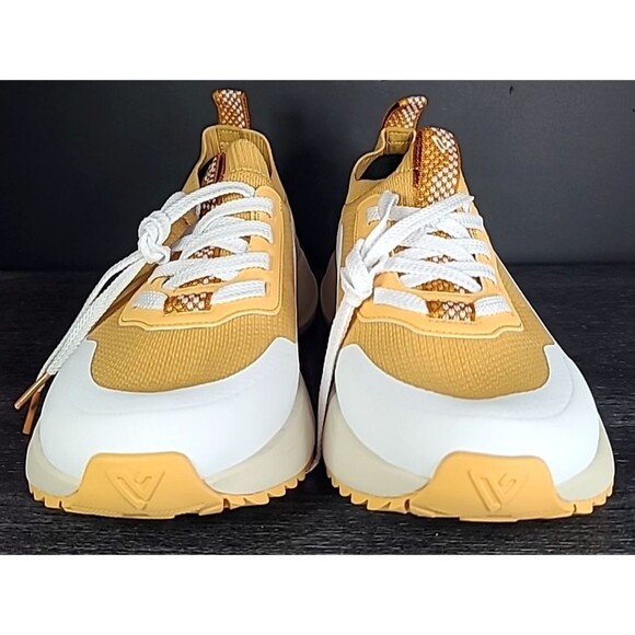 Vessi Stormburst Low Top Men Size 9 Waterproof Sneakers Orange White NEW - RARE main image 5